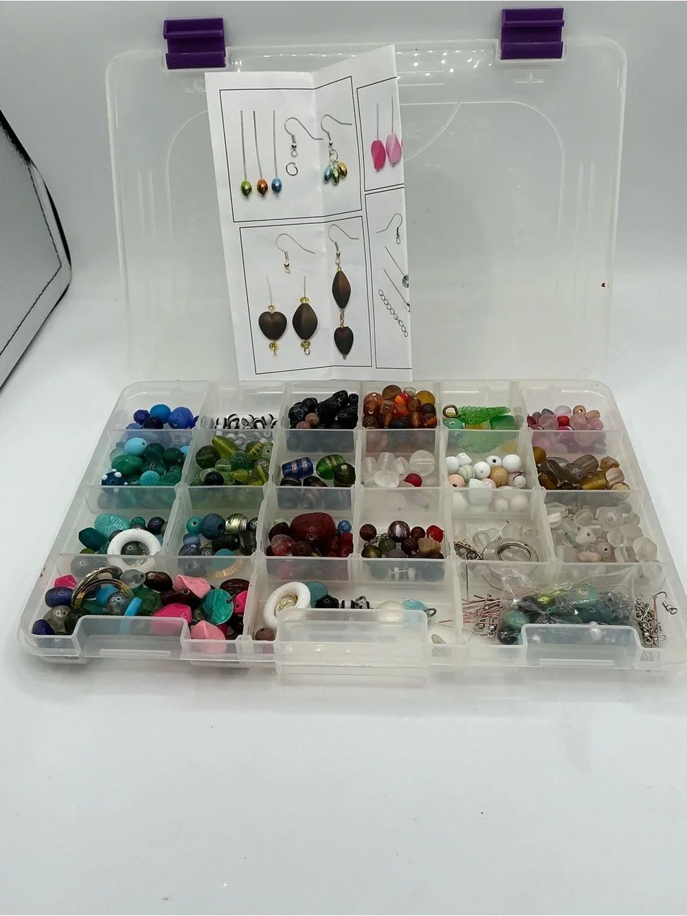 Assorted Multicolor Bead Jewelry Kit - Picture 2 of 6
